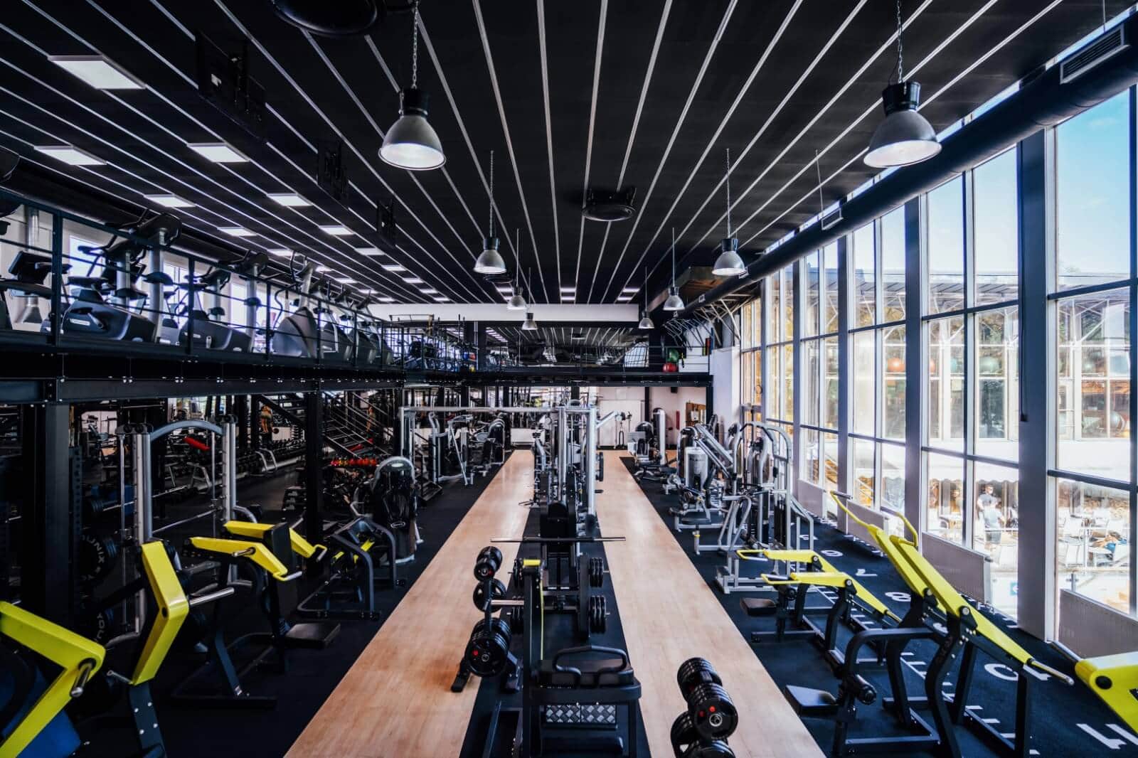 A gym in Ljubljana where you can train without the crowd.